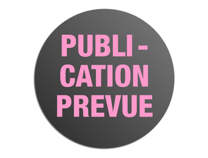 Publication prévue