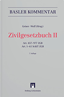 Basler Kommentar ZGB II