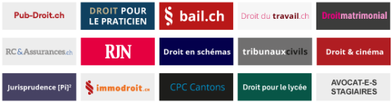 Retrouvez tous les liens internet indispensables aux praticiennes et praticiens du droit sur www.droitNE.ch