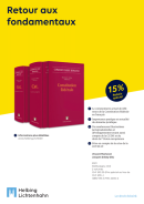 Retour aux fondamentaux - Constitution fédérale